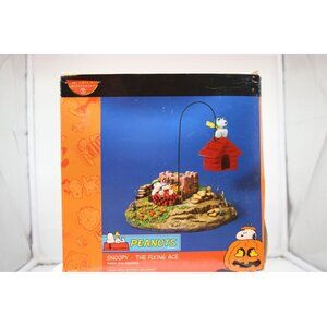 Dept 56 Peanuts - Snoopy - The Flying Ace - Animated.